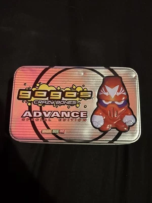Gogos Crazy Bones Advance Special Edition Tin 2008  Rare Retro Retired - Image 1 of 3