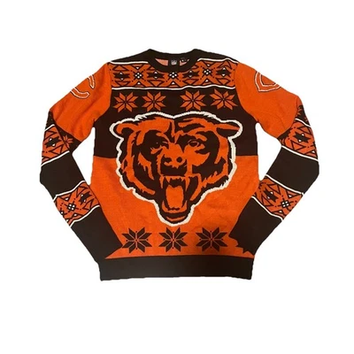 Suéter Feo Navidad Chicago Bears Vintage Y2K Acrílico 2015 Foto 1 de 4