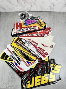 Lot 100+ VTG Assorted Auto Racing Decals & Bumper Stickers Auto Part Performance - Picture 1 of 6