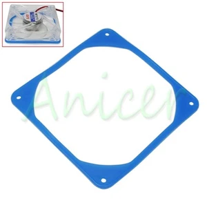 5pcs 120mm PC Case Fan Silicone Anti-vibration Gasket Shock Absorption Pad Blue - Picture 1 of 4