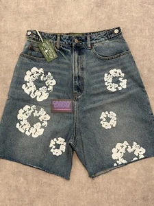 Denim Tears Blue Denim Shorts Authentic - Different Sizes To Choose From - Picture 1 of 5