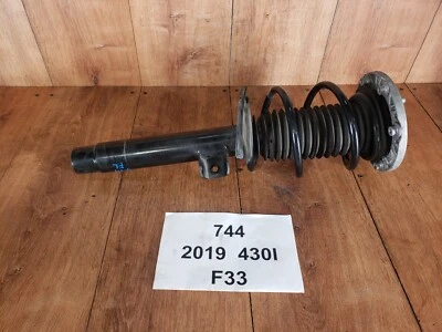 ✅ 14-20 OEM BMW F33 428i 430i tracción trasera suspensión conductor delantero izquierdo puntal resorte 22k Foto 1 de 4