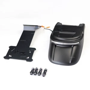 BLACK REAR TIDY FENDER ELIMINATOR LICENCE PLATE FOR HONDA SCL CL 300&500 23-2024 - Picture 1 of 14