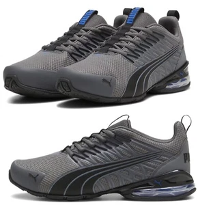 New PUMA Voltaic Casual Shoes athletic sneakers Mens gray black all sizes - Picture 1 of 5