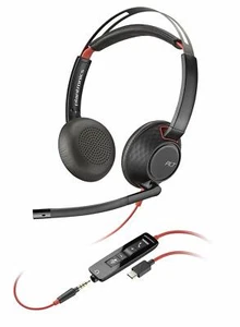 Plantronics C5200 Headset Blackwire 5200 Series - Picture 1 of 4