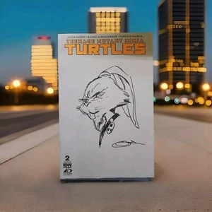 Sajad Shah Sketches Usagi Yojimbo Teenage Mutant Ninja Turtles IDW Cover RE - Picture 1 of 12