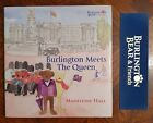 Signed Hardback First Edition Burlington Meets The Queen By Madeleine Hall