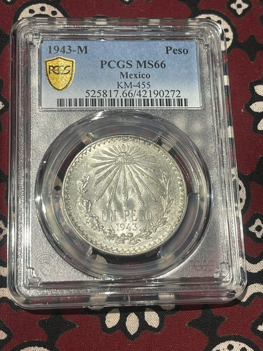 1 Peso 1943 Year Silver Mexican Coins (1905-Now) for sale | eBay