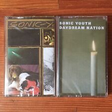 Lot Of 2 SONIC YOUTH Sealed Mint CASSETTE TAPES Sister DAYDREAM NATION Goofin