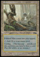 4 Polluted Mire 4x x4 - LP - Urza's Saga - SPARROW MAGIC - mtg -