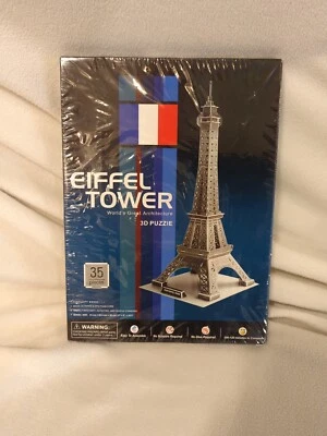 Effel Tower Worlds Greatest Architecture 3D PUZZLE  - Image 1 of 4