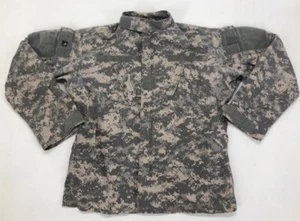 Abrigo uniforme de combate del ejército USGI 50/50 Ripstop ACU camuflaje digital mediano largo - Imagen 1 de 7