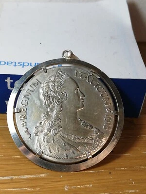 COLONIA ERITREA VITTORIO EMANUELE III TALLERO D'ITALIA 1918 ROMA MONETE ARGENTO  - Immagine 1 di 4