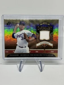 2006 SP Legendary Cuts Baseball Chronology Material * Nolan Ryan * #NR3 * Relic - Picture 1 of 2