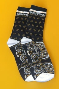 Skrewball Peanut butter Whiskey Socks (one Pair) Free Ship USA - Picture 1 of 4