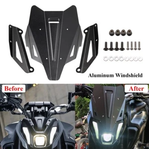 Für Yamaha MT-07/FZ-07 2021-2022 Windschutzscheibe Windabweiser Aluminium - Bild 1 von 10