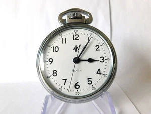 Stunning 22j Elgin Military navigation watch, scarce British 12 Hr. version. - Picture 1 of 8