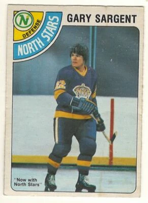 1978-79 O-PEE-CHEE # 37 GARY SARGENT MINNESOTA NORTH STARS - OPC HOCKEY - LOOK ! - Image 1 of 2