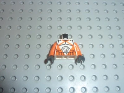 LEGO Torso SW Armor Clone Trooper with Orange Markings Réf 973pb0760c01 Set 7913 - Photo 1/2