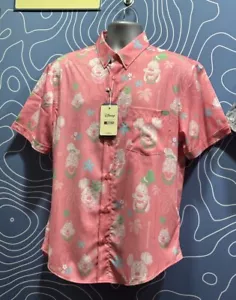 RSVLTS 2024 Megacon Exclusive Disney Mickey Island Smilin’ Shirt Men’s Large L - Picture 1 of 1