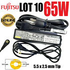 Lot 10 Oem Fujitsu Lifebook T731 T732 T730 65W Ac Adapter Charger 5.5X2.5Mm Tip