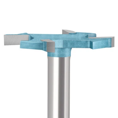 1/4 6mm Shank T Slot Cutter Slotting Biscuit Router Bit Spoilboard Surfacing Ø31 - Image 1 of 4