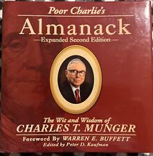 Poor Charlie's Almanack Expanded Second Edition Wit & Wisdom of Charles T Munger