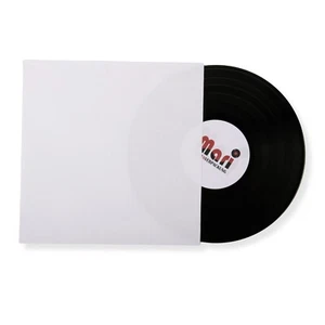 400 St. Schutzhülle Karaoke Laserdisc, 215 x 215 mm, Papier, weiß   - Bild 1 von 3