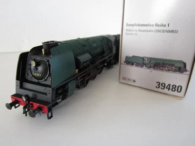 Märklin 39480 Schnellzug-Dampflok R1 belgische Königin, mfx+, Sound, Rauch, OVP! - Bild 1 von 4