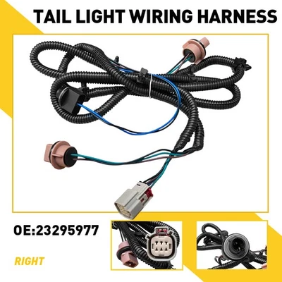 Arnés de cableado de enchufe de cable de luz trasera A para Chevrolet Silverado 2500HD 2016-2019 Foto 1 de 4