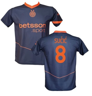 Terza Maglia Sucic 8 Inter 2025 2026 Grigia Third ufficiale LC sport - Immagine 1 di 3