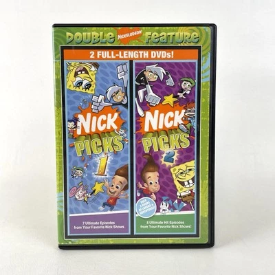 Nickelodeon: Nick Picks Double Feature 1 & 2 (DVD, 2005) Rare Out Of Print OOP - Image 1 of 3