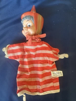 复古迪士尼睡美人植物好仙女手木偶 1959 — 第 1/4 张图片