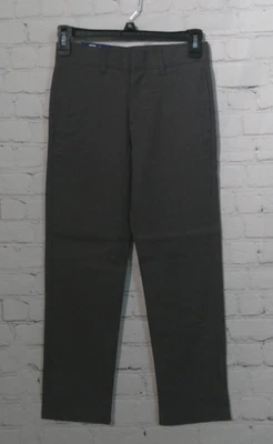 Pantalón de vestir gris tostado francés pierna recta para niños talla 8 Foto 1 de 4