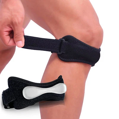 Patella Bandage Patella Tendon Brace with Gel Knee Brace Knee Support Bandage - Image 1 of 4