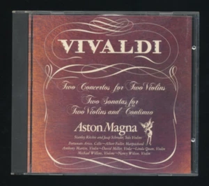 ANTONIO VIVALDI ASTON MAGNA - 2 Concerti & Sonatas 1983 CD - Foto 1 di 3