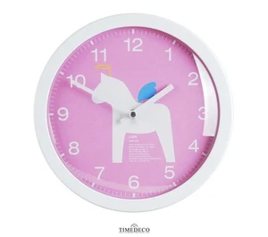 Modern Art Design Round Wall Clock Unique Retro Home Decor Interior - RNarae - Picture 1 of 3