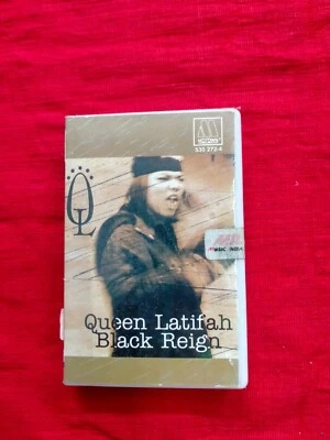 Queen Latifah Black Reign RARE orig Cassette tape INDIA indian Clamshell 1994 - Image 1 of 4