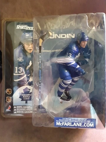 Mcfarlane NHL Series 1 Mats Sundin Toronto Maple Leafs Blue Jersey Figurine Cover