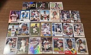 2020 Topps Update Turkey Ozzie Albies Chrome Decades Best Panini Stars Of MLB 24