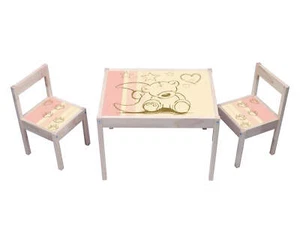 Möbelsticker Teddy Kindersitzgruppe IKEA LÄTT - KA03 - Bild 1 von 1