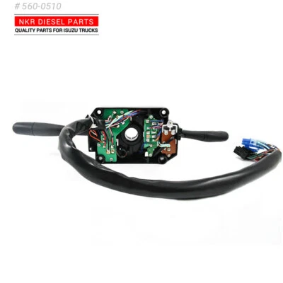 Interruptor de señal de giro para Isuzu NPR NPR-HD NQR NR 4HK1 5,2 L 4HE1 4,8 L 2004-07 Foto 1 de 4