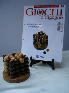 Giochi d'ingegno in legno 25 - Fabbri 2004 + fascicolo - Allineamento Tridim. - Foto 1 di 2