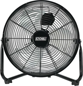 12 Inch High Velocity Metal Floor Fan, 3-Speed Powerful Cooling for Industria... - Picture 1 of 6