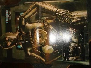 Vintage STAR WARS 2 page Magazine pull-out poster/C3Po large-small pic MFalcon - Picture 1 of 4