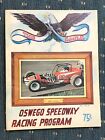 1970 Oswego Speedwayprogram Vol. 7 #8 Mark Letcher
