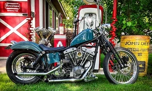 Espiral descendente plata cabeza de pala puntos Evo temporizador cubierta Harley Davidson - Imagen 1 de 13