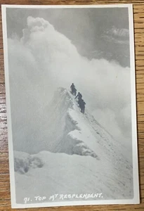 Top of Mt. Prachtvolles kanadisches Rockies Echtfoto. Postkarte - Bild 1 von 2