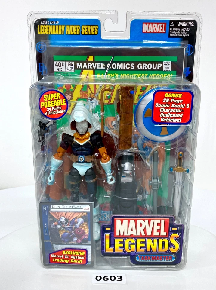 Marvel Legends Taskmaster Legendary Rider Series Toy Biz 2005 71160