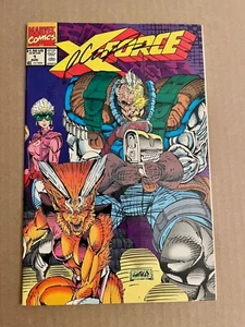 X-Force #1 Firmado Rob Liefeld Primera impresión Marvel Comics 1991 SIN SELLAR Sin Tarjeta - Imagen 1 de 1